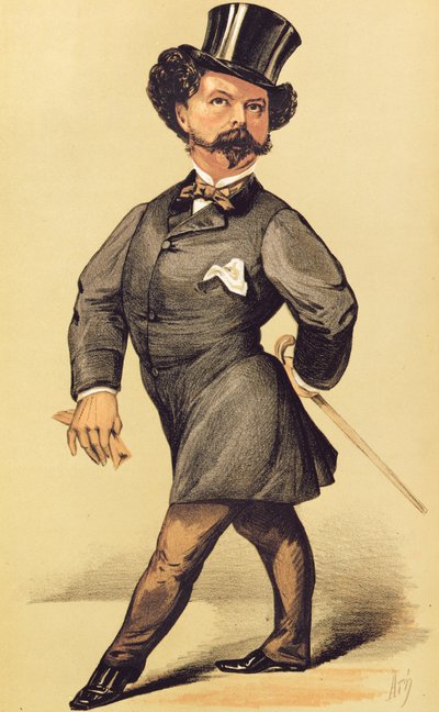 Sir Robert Peel (1822-95), Karikatur aus Vanity Fair, 19. März 1870 von Unbekannt Unbekannt